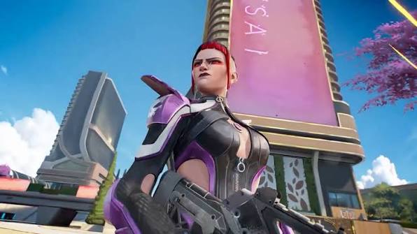 The new Legend Axle is coming to Apex Legends in 1 week, and she lowkey  looks like Octane on crack 😱😱 | Lucky Chappy | Facebook