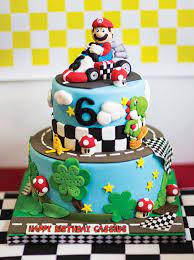 Maybe you would like to learn more about one of these? Mad Dash Racing Mario Kart Birthday Party Hostess With The Mostess Mario Birthday Cake Boy Birthday Cake Mario Bros Cake