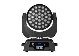 Portable Stage Light Led Wash Moving Head Dmx512 Disco Dj Led Rainbow Effect Lights