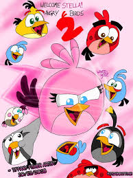 Angry Birds в кино смотреть онлайн ютуб на русском Stella Is Officially In Angry Birds 2 Fan Art By Angrybirdstiff On Deviantart Angry Birds Stella Angry Birds Movie Angry Birds
