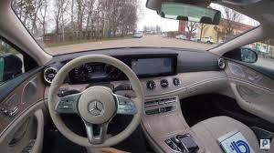2019 Mercedes Benz Cls 350d 4matic Coupe Pov 4k Youtube