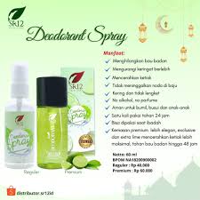 Deodorant tanpa alkohol ini juga diklaim aman untuk bumil dan. Deodorant Spray Sr12 Herbal Ampuh Atasi Bau Badan Keringat Berlebih Mencerahkan Ketiak Bpom 60 Ml Shopee Indonesia