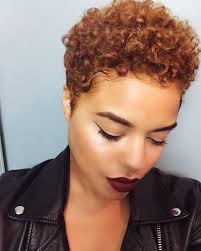 Fall Is In The Hair And Makeup Chesnut Ginger Haircolor Haircut Salonchristol The Natural Hair Styles Beautiful Curly Hair Short Natural Hair Styles