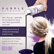 I haven't used their other colors though. Bold Uniq Purple Silver Shampoo For Blonde Hair Blue Hair Toner To Revitalise Blonde Bleached And Highlighted Hair Sulphate Free 237ml Buy Online At Best Price In Uae Amazon Ae