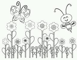 Spring Bee Coloring Page Bees Bugs Butterflies 586389 Coloring Bee Coloring Pages Butterfly Coloring Page Spring Coloring Pages