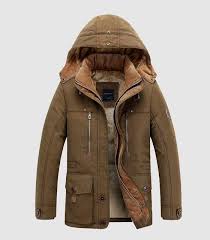 Men S Winter Hooded Warm Mid Long Parka With Velvet Lining Mens Winter Fashion Winter Jacket Men Warm Winter Jackets