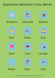 Zamenhof in 1887 designed to be useful notes / esperanto, the universal language. Happy Valentine S Day Yay Esperanto