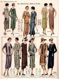1920s Fall Winter Fashion Dresses Clothing Winter Fashion Dresses 1920s Fashion Fashion Illustration Vintage