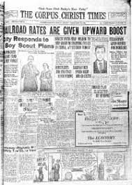 Introducing the corpus christi caller times print edition app! The Corpus Christi Caller Times On Newspapers Com