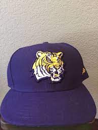 New Era 59fifty Lsu Tigers Ncaa Fitted Cap Hat Size 7 3 4 Hat Sizes Caps Hats New Era 59fifty