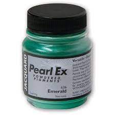 Jacquard Pearl Ex Pigment 3 4 Oz Emerald Walmart Com Pearl Ex Pigment Shrink Plastic Art