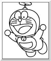 Dibujo Doraemon Para Colorear