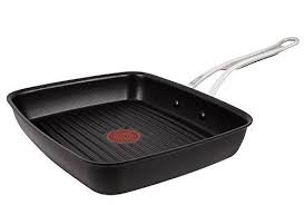 Tefal Jamie Oliver Professional Series 23cm X 27cm Non Stick Grill Pan Induction Compatible Non Stick Grill Pan Jamie Oliver Grilling