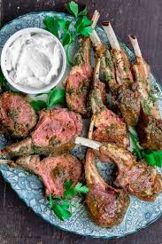 This beautifully tender roast lamb rack is easy and quick to make and . Mediterranean Garlic Herb Crusted Rack Of Lamb The Mediterranean Dish