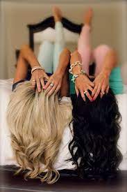 Pin By Kaelie Nicole On Kaelie Blonde And Brunette Best Friends Brunette To Blonde Blonde Best Friends