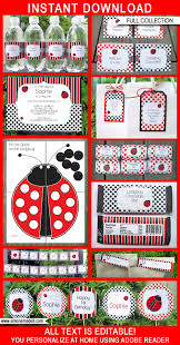 Make custom invitations and announcements for every special occasion! Ladybug Invite Template Torku