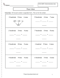 Place Value 5th Grade Worksheets Place Value Worksheets 5th Grade For Printable Place Valu Place Value Worksheets 2nd Grade Worksheets Expanded Form Worksheets