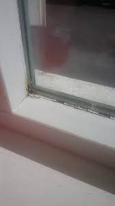 I like to place it on top of a baking sheet because it will help contain your cleaning mixture and help clean around i recently replaced my silicon mat because i noticed, it was no longer in good shape. Caulk Putty Around Interior Timber Frame Window Gaps Home Improvement Stack Exchange