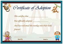 Child adoption certificate is the document which certifies the adoption of the child by the couple through an adoption agency. 50 Adoption Certificate Template Pdf Word 2021 Excelshe