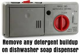 If the dishwasher dispenser doesn't work the detergent container may need to be replaced. Dishwasher Not Dispensing Soap What To Check