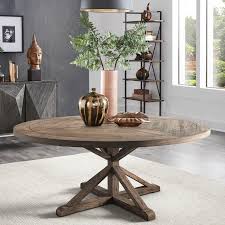 1 139 99 Kingstown Home Warner Dining Table Wayfair In 2020 Dining Table Circular Dining Table Dining Table In Kitchen