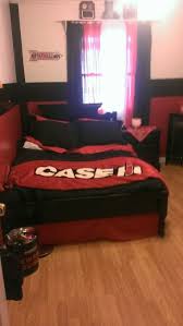 Asked For A Case Ih Room For My Birthday Mom Did A Great Job Boys Bedrooms Big Boy Room Boy Room