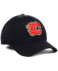 The flames compete in the national hockey league as a member of the. Reebok Calgary Flames Nhl Hat Trick 2 0 Cap In Black For Men Lyst