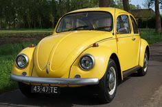 Image result for Yellow 1950 Beetle