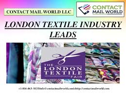 We are sure textile mail will be a useful tool for the individuals,companies,designers related to textile. London Textile Industry Leads