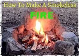How To Make A Smokeless Fire The Preppers Life Outdoor Fire Pit Designs Outdoor Fire Pit Outdoor Fire