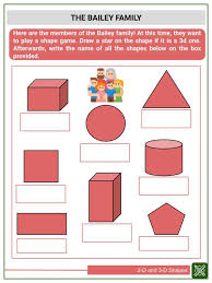 10,000+ learning activities, games, books, songs, art, and much more! 2 D And 3 D Shapes Worksheets Helping With Math