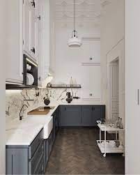 A powerful kitchen paint color combination of burnt orange and light powder blue makes this kitchen a standout. 210 Gray Kitchens Ideas In 2021 Kitchen Design Kitchen Inspirations Kitchen Remodel