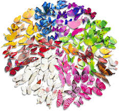 Shop butterfly decor at affordable prices from best butterfly decor store milanoo.com. Amazon Com Gpark 96xpcs 8 Color 3d Butterflies Home Decor Stickers Diy Art Decor Crafts Wall Decals For Nursery Offices Kids Bedroom Tv Background Magnets And Sponge Arts Crafts Sewing