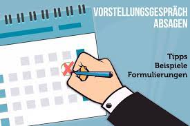 Lassen sie sich den vereinbarten termin bestätigen und erinnern sie ihren chef kurz vorher noch einmal daran. Vorstellungsgesprach Absagen Gute Grunde Formulierungen