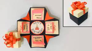Free shipping on orders over $25 shipped by amazon. Birthday Box Card Making Birthday Greeting Cards Latest Design Handmade Birthday Cards 195 Youtube