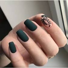 Trendy Nails Design Black Dark 64 Ideas Short Acrylic Nails Designs Short Acrylic Nails Nail Designs