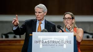 The infrastructure investment and jobs act, the first of mr. Infrastructure Senate Advances Bipartisan Bill