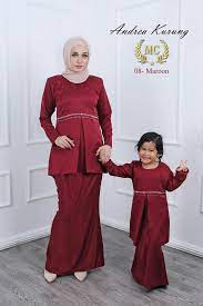 Sebabnya time kita nak balik la dia lagi nak manja2 mengada dengan kita. 30 Trend Terbaru Baju Sedondon Ibu Dan Anak 2018 Lamaz Morradean