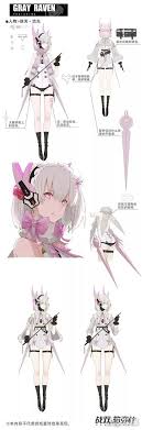 战双帕弥什里和卡列尼娜的最新机体首度曝光 游戏狗手机版 character design anime character design character art