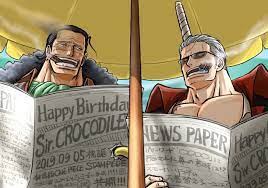 Croco And Smoker Art By Coco 634op Sir Crocodile One Piece Images One Piece Anime