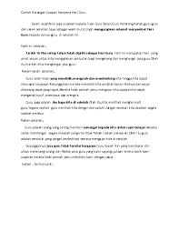 Karangan orang yang paling saya sayangi. Contoh Karangan Ucapan Sempena Hari Guru Doc Chi Square Academia Edu