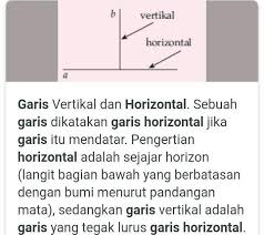 Hitta de bästa kostnadsfria bilderna med garis garis vertikal. Garis Horizontal Dan Garis Vertikal Brainly Co Id
