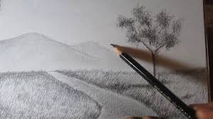 Die Landschaft Einfachste Auf Der Welt Gewusst Wie Zeichnen Von Landschaften Mit Bleistift Schritt Youtube Landschaft Zeichnen Zeichnungen Zeichnen
