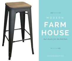 Much like lighting a kitchen bar stool can set the tone and add that needed dose of style into your space. Modern Farmhouse Bar Stools For The Kitchen