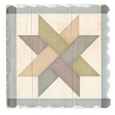 The barn quilts are listed in the same order as they appear on our trail map. Barn Quilts Coaster Weave Star Graphic Impressions Graphic