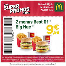 La liste de tous les bons plans mcdonald's, jour par jour ! Les Supers Promos Mcdo Du Lundi 17 Mcdonald S Challans