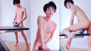 [Hentai ASMR] 穿西装的老板在桌角摩擦小穴 [素人] 丝袜