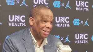 Coach Hubert Davis press conference after UNC's victory over Wake Forest.