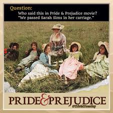 Buzzfeed staff the more wrong answers. Devoted Fans Of Pride Prejudice 2005 Pride Prejudice Triviatuesday Question Who Said This In Pride Prejudice Movie We Passed Sarah Sims In Her Carriage Facebook