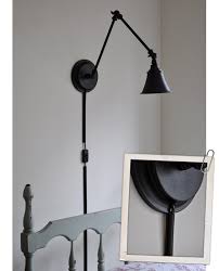 A Desk Lamp Becomes A Wall Light The Painted Hive